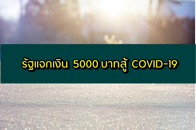 แจกเงินคนตกงาน ว่างงาน 5000 บาท 3 เดือน รับมือโควิด-19 (COVID-19)