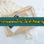 หางานออนไลน์ไม่จำกัดอายุ