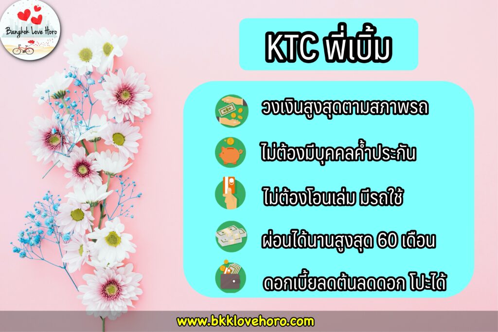 สินเชื่อทะเบียนรถยนต์ KTC พี่เบิ้ม กู้เงิน 100000 ด่วน