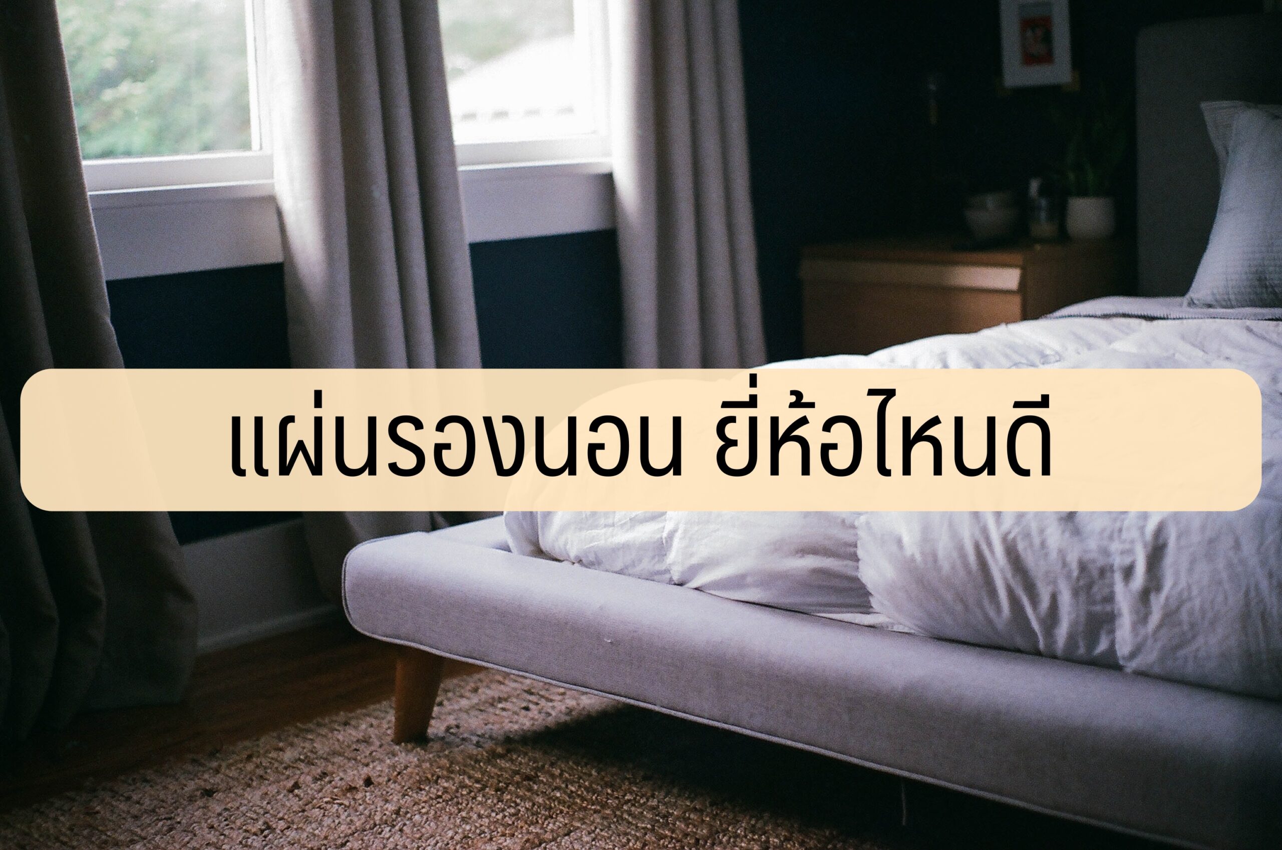 ที่รองนอน แผ่นรองนอน 2563