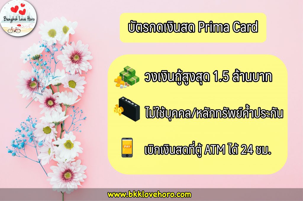 กู้เงินออมสิน 2565 กับบัตรกดเงินสด ออมสิน Prima Card