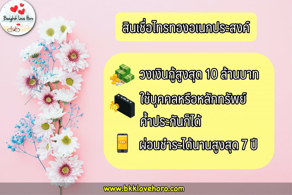 กู้เงินออมสิน 2565 ออมสินปล่อยสินเชื่อ 'ไทรทองอเนกประสงค์'