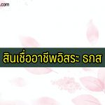 สินเชื่ออาชีพอิสระ ธกส 2564