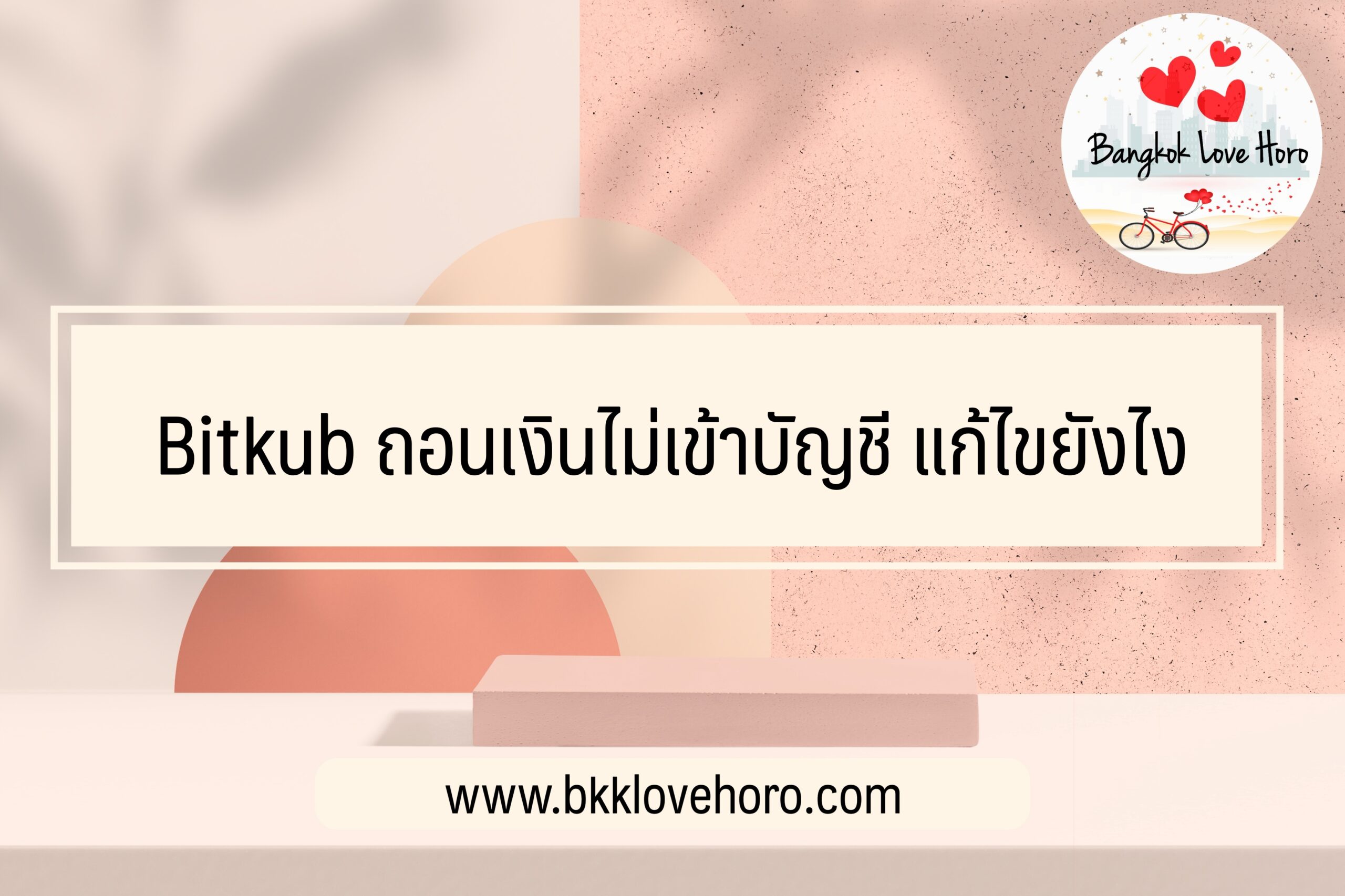 Bitkub ถอนเงินไม่เข้าบัญชี แก้ไขยังไง