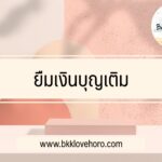 ยืมเงินบุญเติม 2022