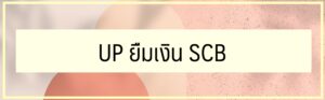 สินเชื่อไทยพาณิชย์ไม่มีสลิปเงินเดือน 2566 UP ยืมเงิน SCB 