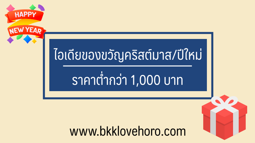 5 ไอเดียของขวัญวันคริสต์มาส ปีใหม่ แบบขำๆ ราคาไม่เกิน 1000 บาท 2023