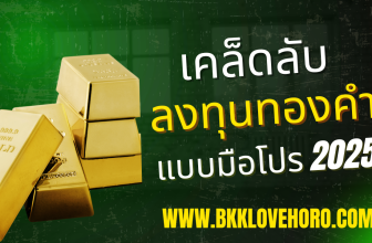 ลงทุนทองคำแบบมือโปร