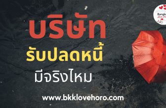 บริษัทรับปลดหนี้นอกระบบ