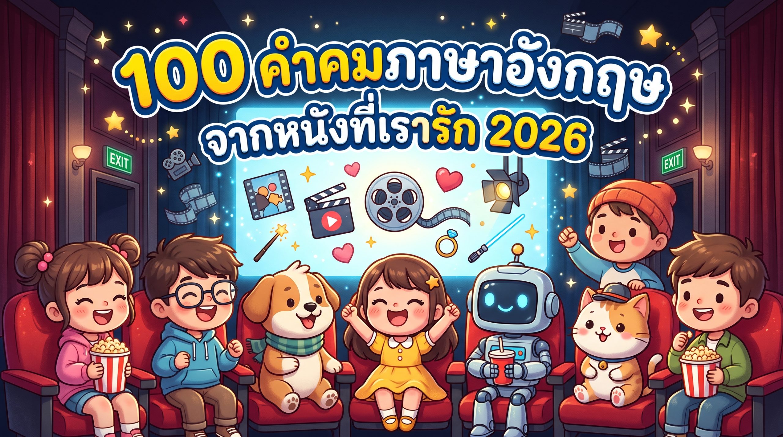 100 คำคมอังกฤษจากหนังที่เรารัก