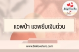 รีวิว แอพป๋า แอพเงินด่วนออนไลน์ 30 นาที pantip ว่ายังไงบ้าง